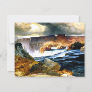 Shoshone Falls, Snake River, Idaho Kort