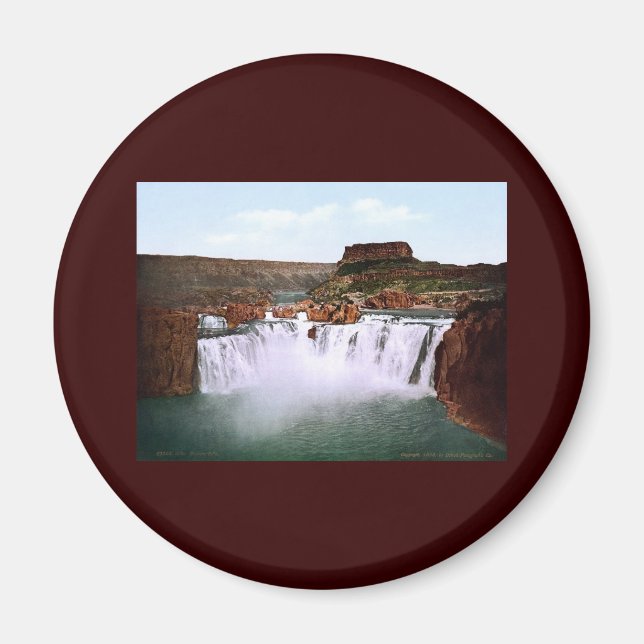 Shoshone Falls Snake River Idaho Magnet (Framsidan)