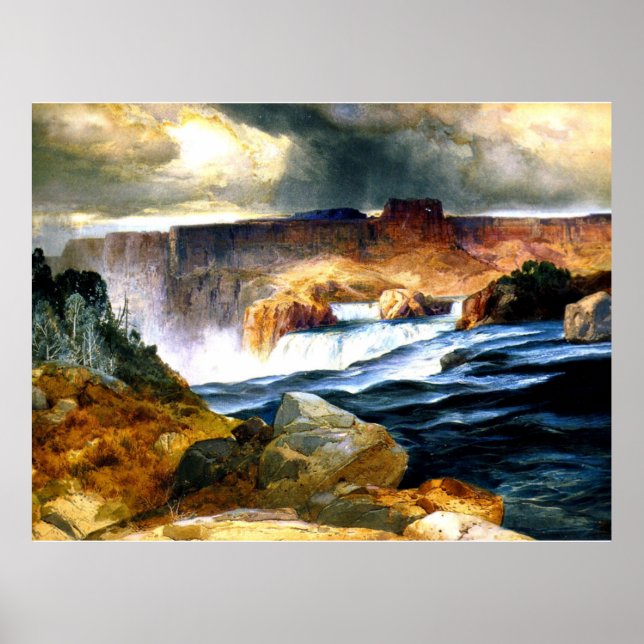 Shoshone Falls, Snake River, Idaho Poster (Framsidan)