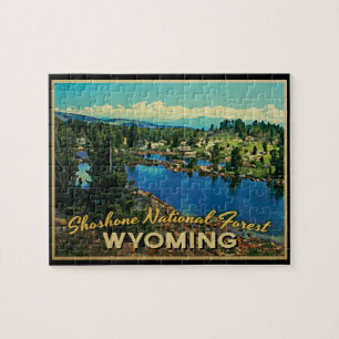 Shoshone National Forest Wyoming Pussel