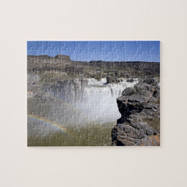 Shoshonefallen i Snake River i Twin Falls, Pussel (Horisontell)