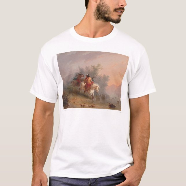 Shoshoniindier (1069A) Tee Shirt (Framsida)