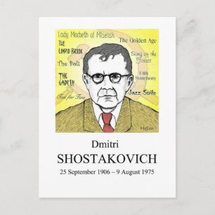 Shostakovich Vykort