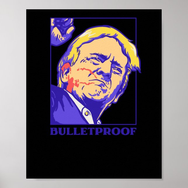 Shot - Bulletsecure Ultra Maga 2024 Vi, People 1 Poster (Framsidan)