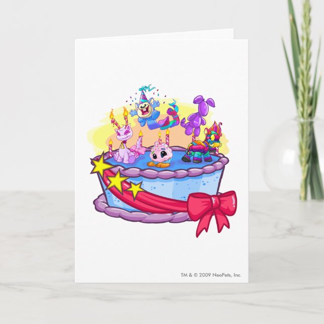 Shot om födelsedagskummelgrupp kort (Framsida)