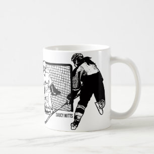 Shot on Net Hockey (hondjur) Kaffemugg