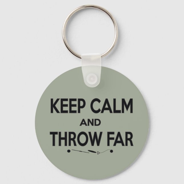 Shot Put Discus Javelin Hammer Thame Keychain Nyckelring (Framsida)
