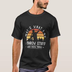 Shot put Track and Fält-dragning T Shirt