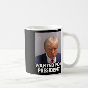 Shot Trump Lupny ville ha talman 2024 Kaffemugg