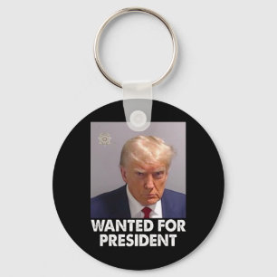 Shot Trump Lupny ville ha talman 2024 Nyckelring
