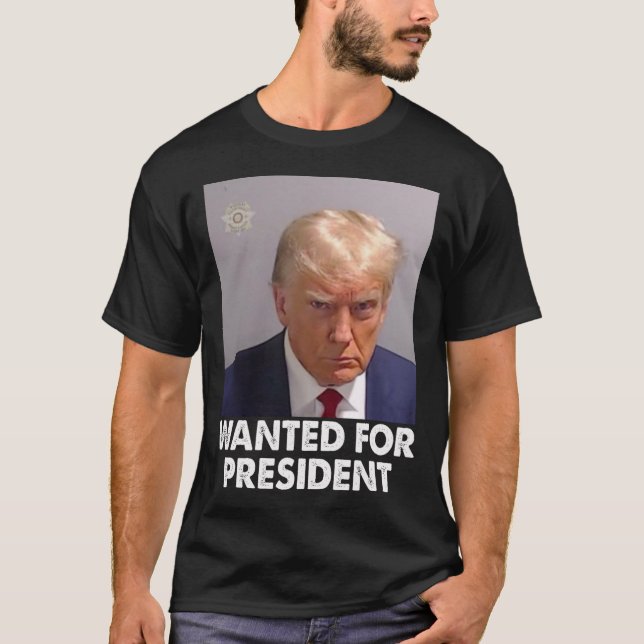 Shot Trump Lupny ville ha talman 2024 T Shirt (Framsida)