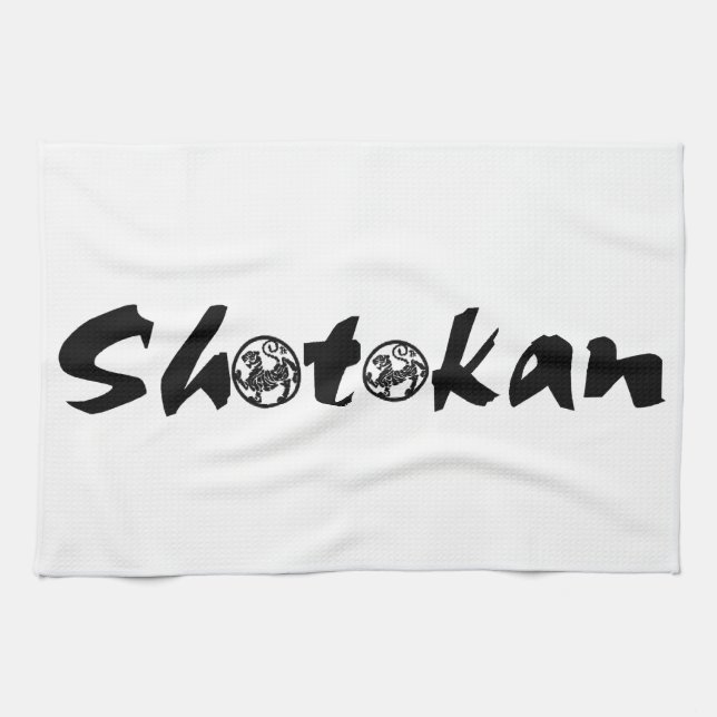 Shotokan det kökshandduk (Horisontell)