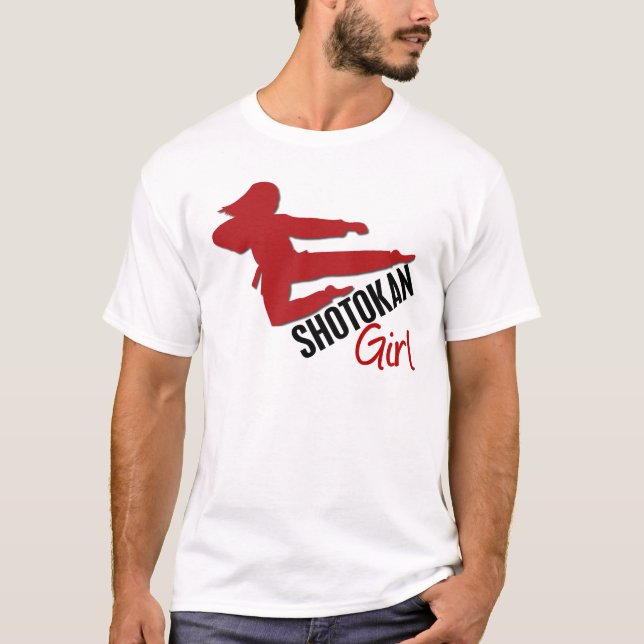 SHOTOKAN-flicka 1,1 Tee (Framsida)
