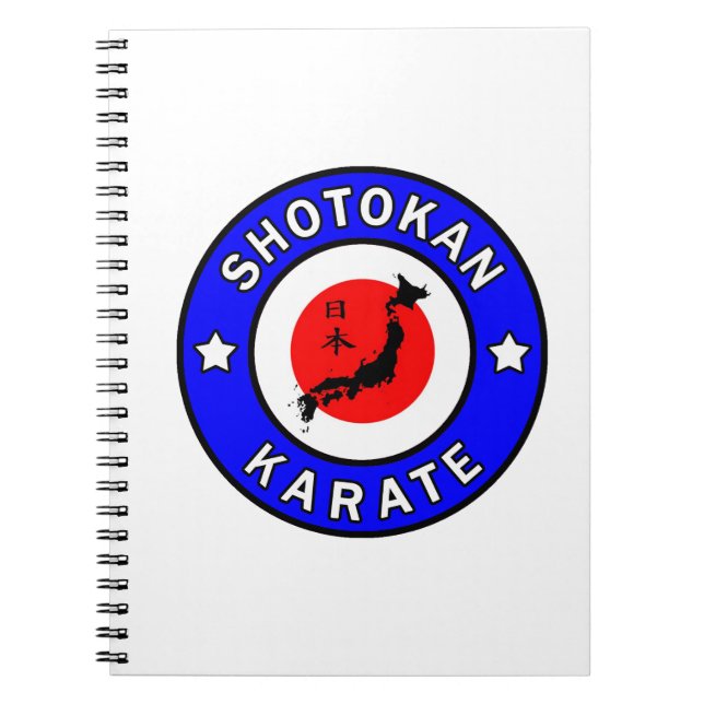 Shotokan Karate Anteckningsbok (Framsidan)