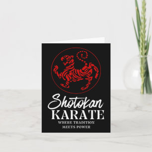 Shotokan Karate där traditionen möter kraft Kort