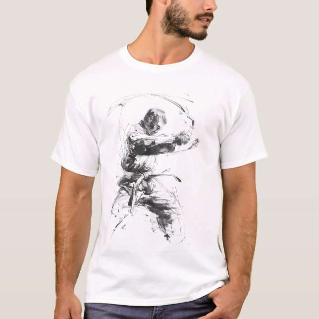 Shotokan Karate Japanska Bläck - T-Shirt (Framsida)