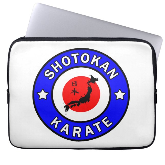 Shotokan Karate laptop sleeve (Framsidan)
