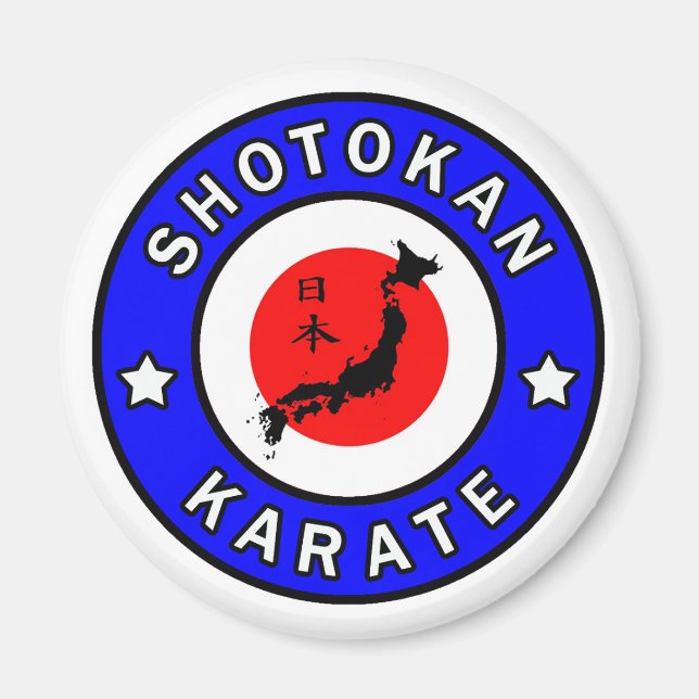 Shotokan Karate Magnet (Framsidan)