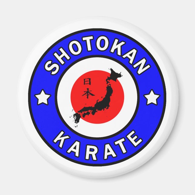 Shotokan Karate Magnet (Framsidan)