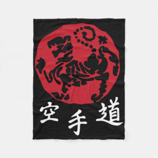 Shotokan Karate Red Martial Arts Taekwondo Black W Fleecefilt