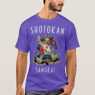 Shotokan Karate Retro Samurai, Vintage Martial Art T Shirt