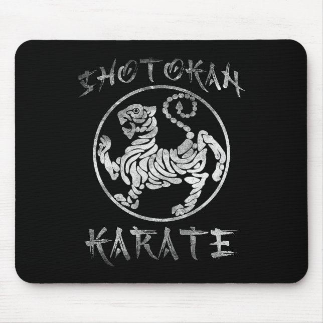 Shotokan Karate Symbol Tiger Dojo Training Kanji V Musmatta (Framsidan)