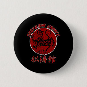Shotokan Karate Tiger Symbol Martial Arts 2 Knapp