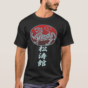 Shotokan karate tiger t shirt