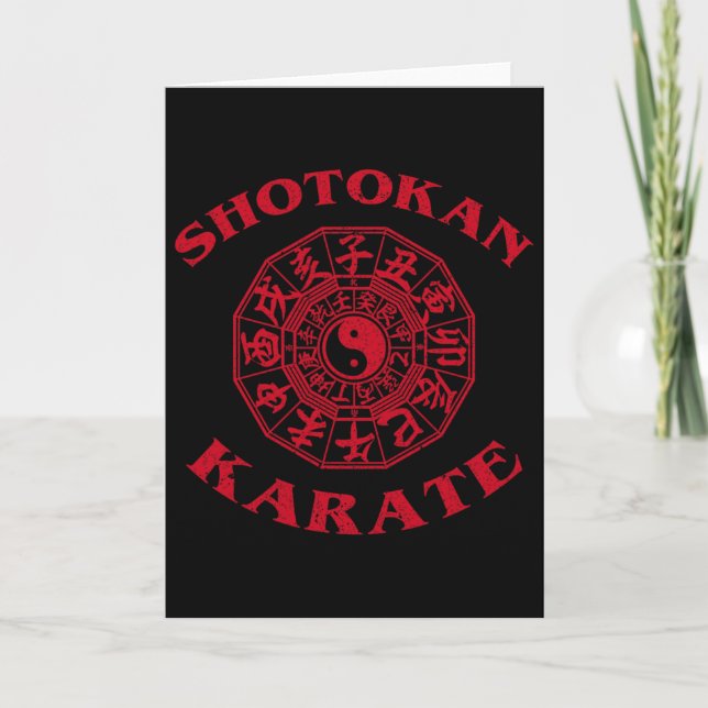 Shotokan Karate Zodiakcirkel  Kort (Framsida)