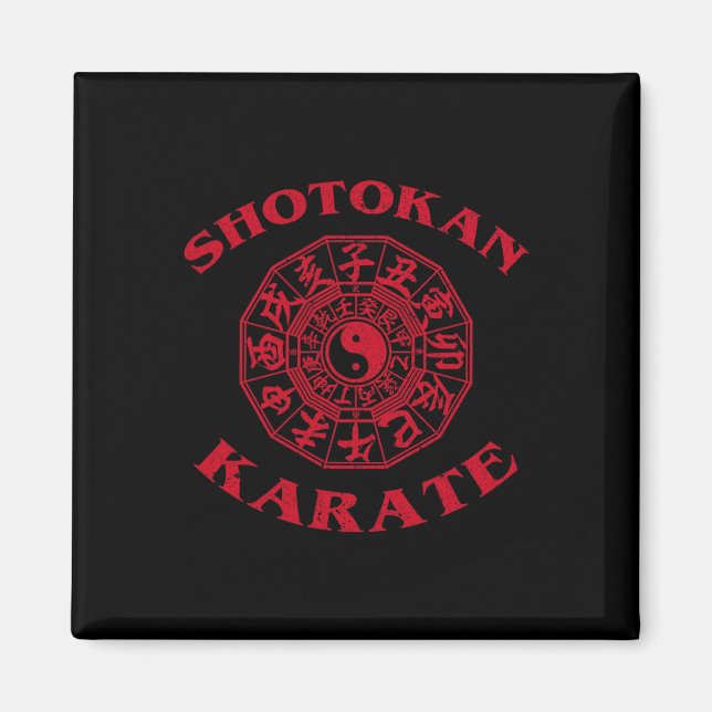Shotokan Karate Zodiakcirkeln  Magnet (Framsidan)