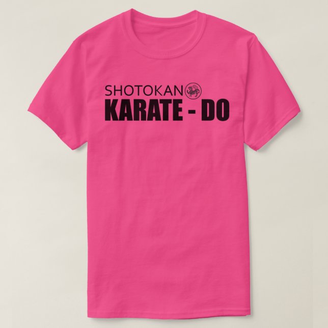shotokan karatedo t shirt (Design framsida)