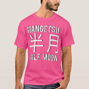 Shotokan Kata Design Hangetsu HalMåne karate kar T Shirt