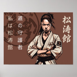 Shotokan: Obruten mynning av kloster Poster