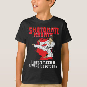 Shotokan Symbol Training Weapon Instructor Shotoka T Shirt