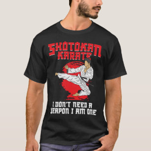 Shotokan Symbol Training Weapon Instructor Shotoka T Shirt