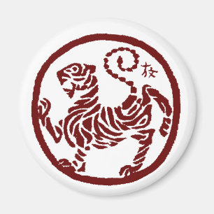 Shotokan tigermagnet magnet