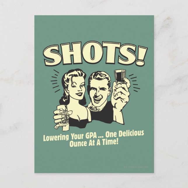 Shots: Fälla ned din GPA Vykort (Framsida)