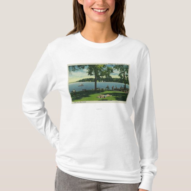 Shotwell parkerar på en solig dag t-shirt (Framsida)