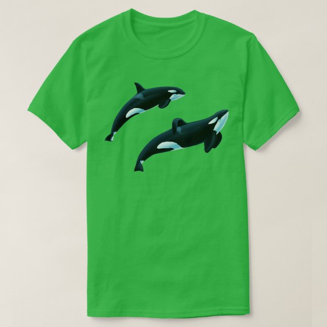 Shouka och Keet Orcas T Shirt (Design framsida)