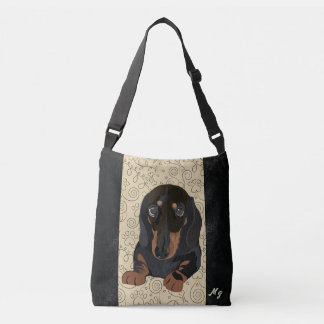 Shoulder Bag Dachshund Puppy Hund Axelväska