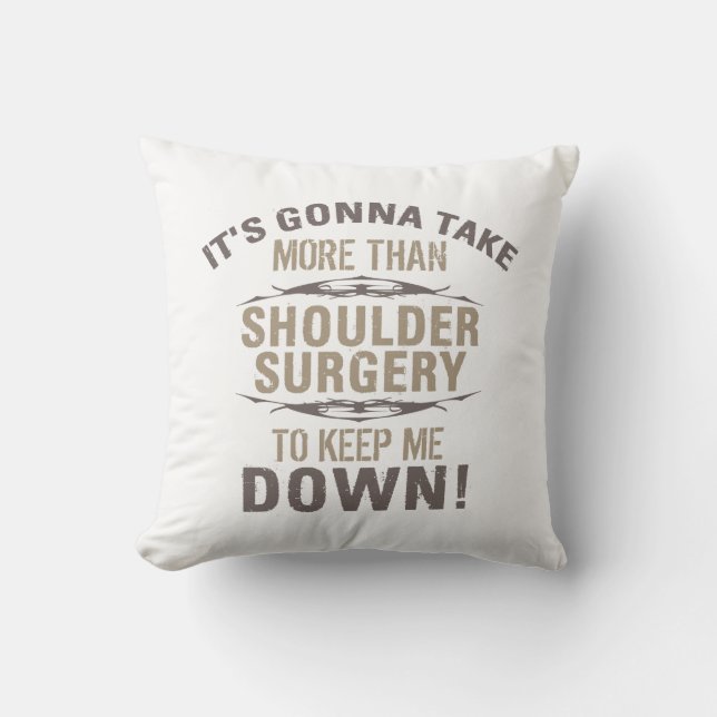Shoulder Surgery Humor Kudde (Framsida)