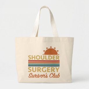 Shoulder Surgery Recovery Humor Jumbo Tygkasse