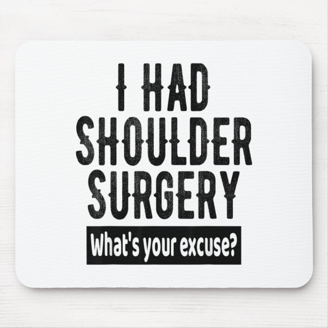 Shoulder Surgery Recovery Quote Funny Get Well Soo Musmatta (Framsidan)