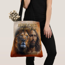 Shoulder Tote Bag Jesus Kristus Lejon om Judah