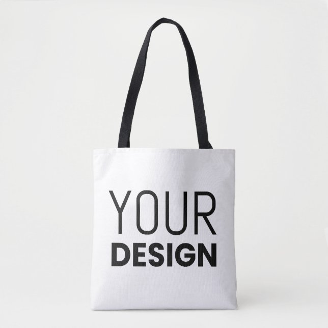 Shoulder Tote Bag Tygkasse (Framsida)
