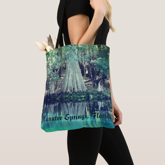 Shoulder Tote Manatee Vår Tygkasse (Närbild)