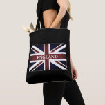 Shoulder Tote-påsen med den brittiska jacken flagg Tygkasse<br><div class="desc">Shoulder Tote-väskan med British Union jack flagga. UK flagga of United Kingdom,  Underbar Birtain,  England. Anpassa med anpassningsbar och färg. Vintage stil.</div>