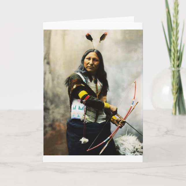 'Shout at' Indian Helgkort (Framsida)