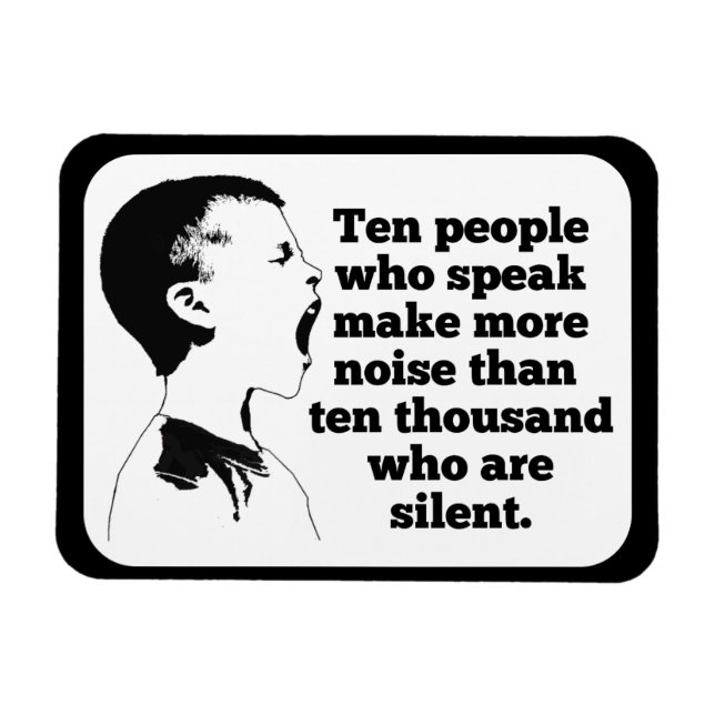 "Shout" Magnet (Horisontell)