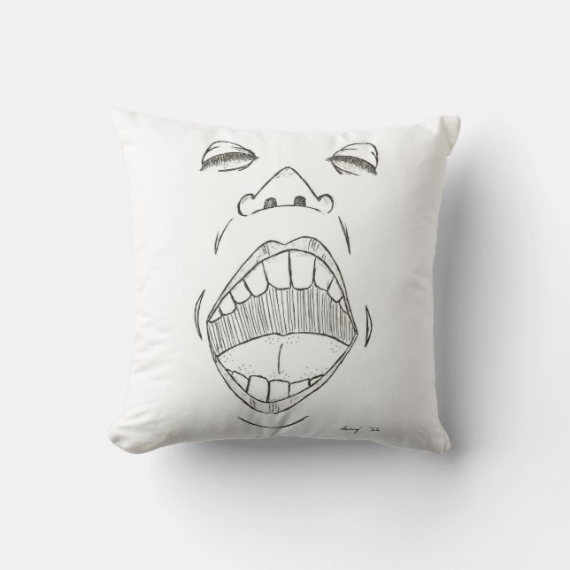 ’Shout’ Pillow Kudde (Framsida)